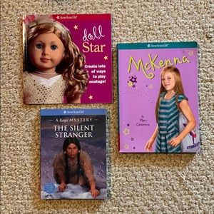 3 American Girl Books